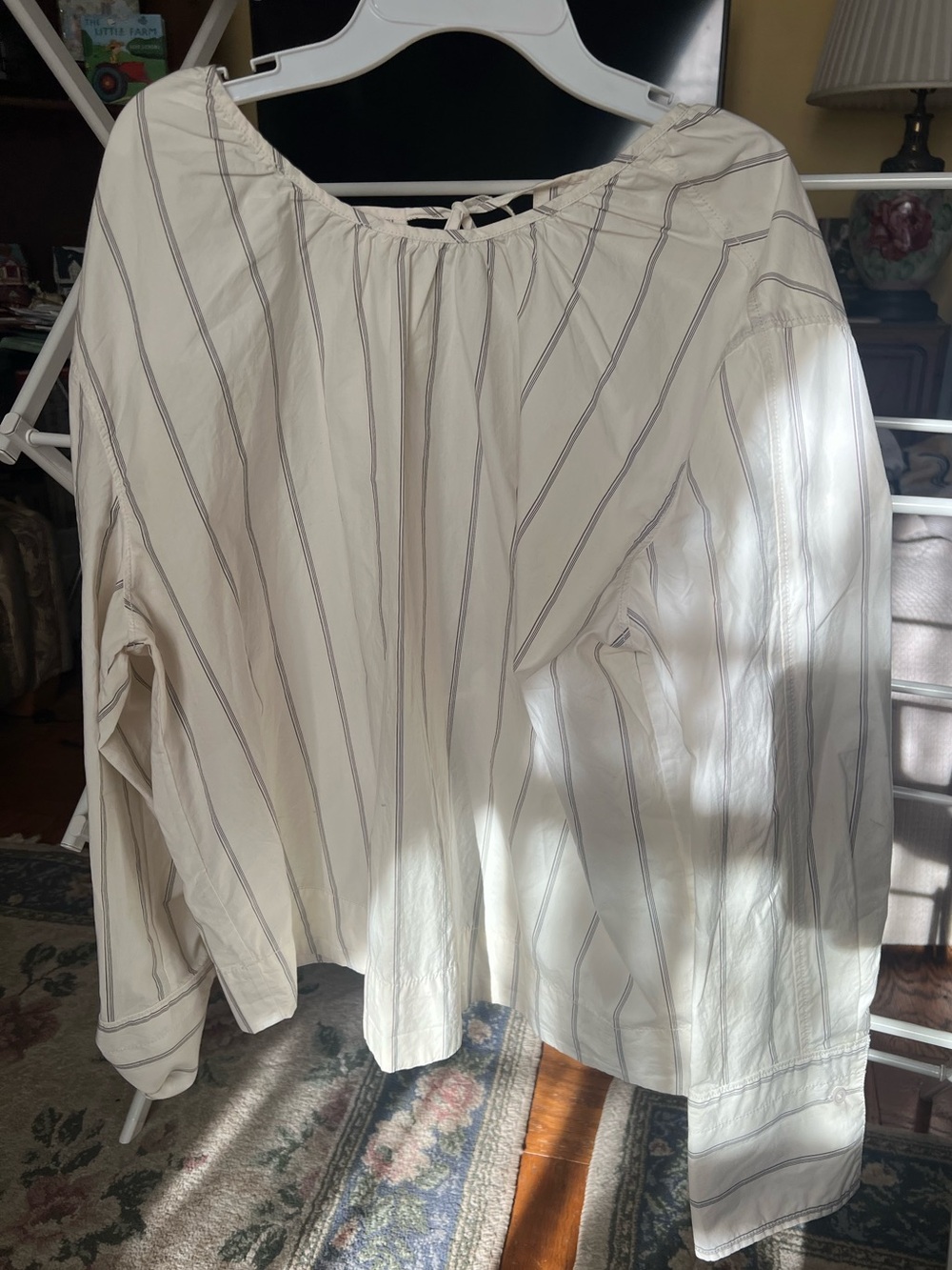 Everlane the Poplin Breeze Shirt Medium - Picture 4 of 7